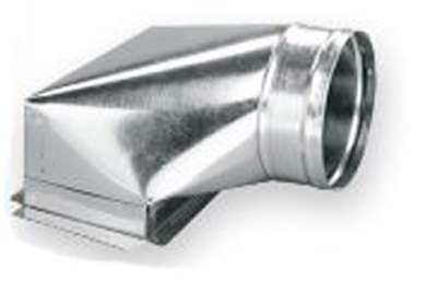 Duct Boot, PH2, 8 in Dia, 10 in WD, 14 in LG, 26 gauge THK