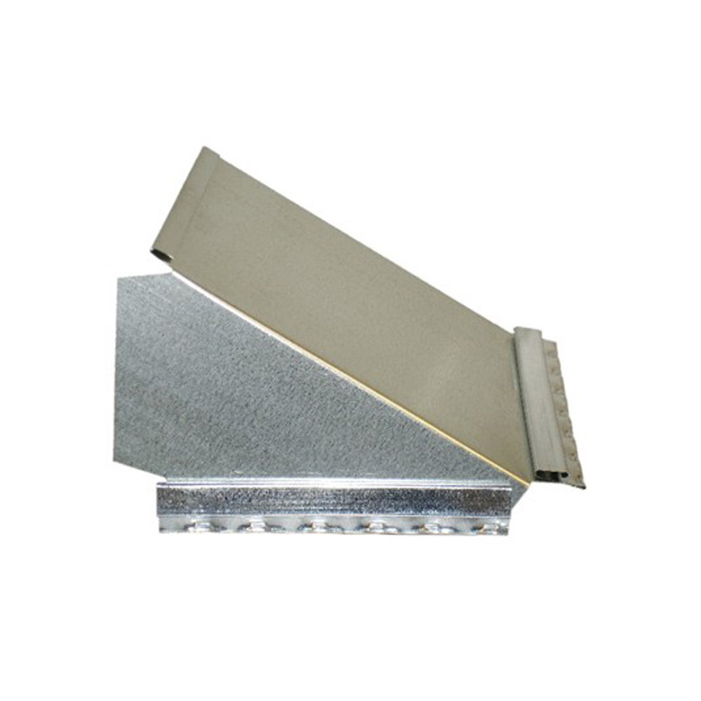 Duct Reducer, Trunk, 22 in x 8 to 18 in x 8 in, 26 gauge THK