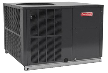 Goodman R-32 Medium Chassis Multi-Position Airflow 3 Ton Heat Pump Package Unit 13.4 SEER2